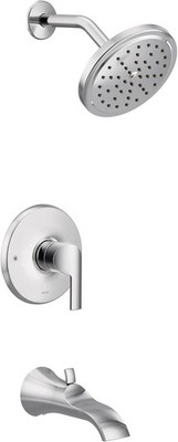 Moen UTS3203EP Doux 3-Series 1-Handle Eco-Performance Tub and Shower Trim Chrome