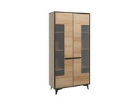 Vitrinenschrank Buffet Schrank Glasvitrine Anrichte Vitrine KüChenbuffet