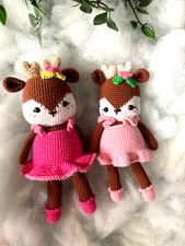 100 Cotton Handmade Crochet Amigurumi Bears