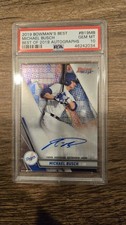 GEM MT 10 2019 Bowmans Best Michael Busch Best of 2019 Autographs PSA