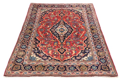 Handgeknüpfter Vintage Orientteppich Klassisch Blumen Klein Wohndeko Teppich 3X5 ft - Bild 2 von 11