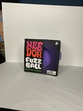 Nee Doh Needoh Fuzz Ball Velvet Squeeze Stress Fidget Sensory Toy TikTok PURPLE