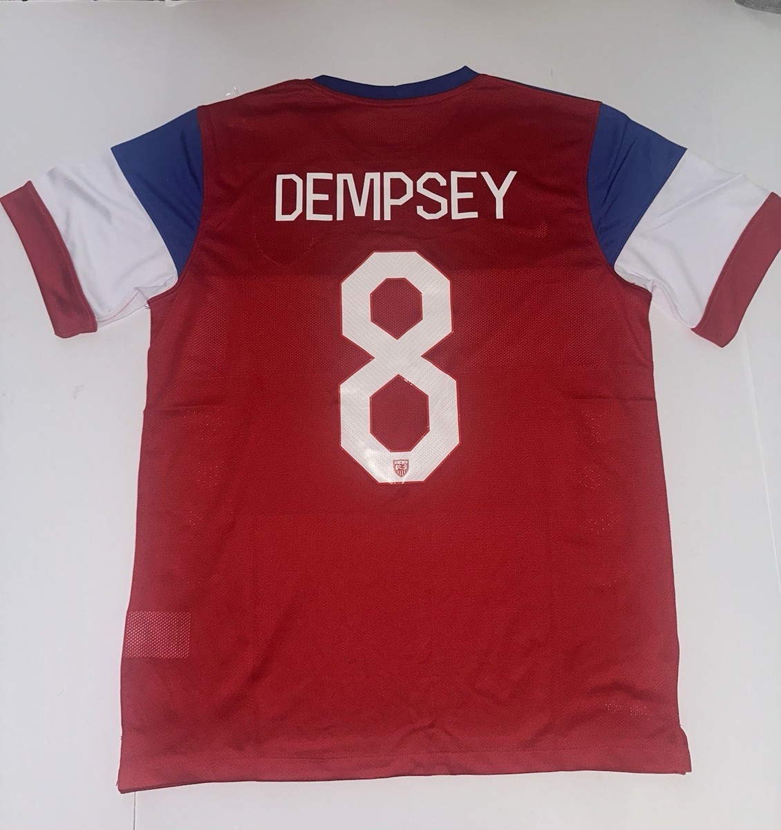 Nike USA National Team Clint Dempsey #8 Soccer Jersey Men's Large
