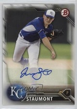 2016 Bowman Retail Prospect Auto Josh Staumont #PA-JST Auto 7mb