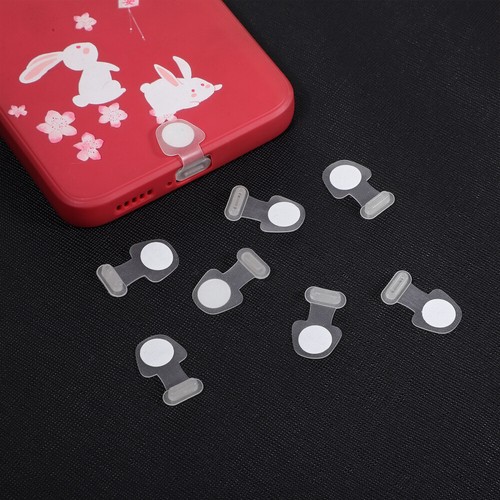 8 Pcs Flexible Small Phone Port Plugs Phone Port Caps Type-c Dust Plugs - Afbeelding 4 van 11