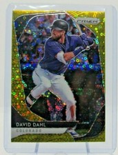 2020 PANINI PRIZM GOLD CIRCLE DONUTS PARALLEL DAVID DAHL #2/10