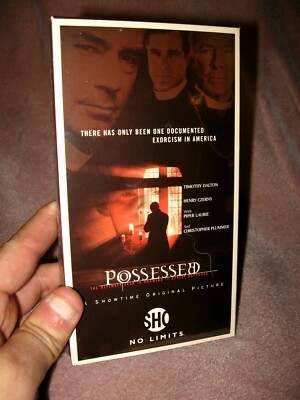 Possessed Showtime No Limits SEALED VHS Tape Horror Timothy Dalton Piper Laurie 