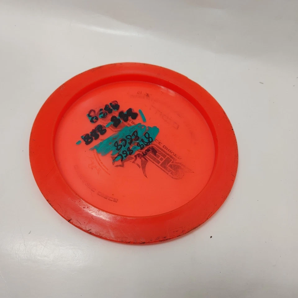 USED Dynamic Discs Lucid Raider 174g Red Distance Driver Golf Disc Good Inked - Image 3 of 4