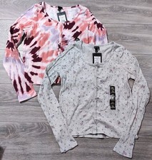 Art Class Cardigan Lightweight Long Sleeve Button Up Cute Girls XXL 18