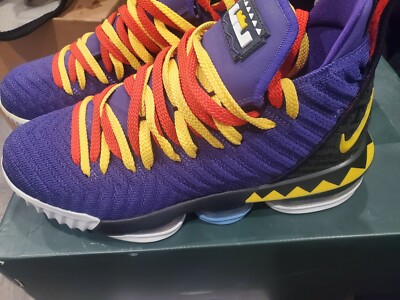 Basketball Purple Lebron Xvi On Feet Lebron XVI 16 