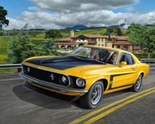 1969 Boss 302 Mustang 1:25 REV07025 - revell modellismo