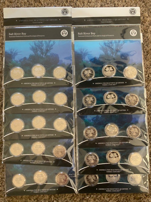 2020 SALT RIVER BAY 3 COIN SET 1 SET PER AUCTION GEM MINT COINS PDS