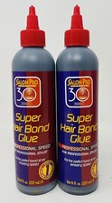 NUMBER 1 - SALON PRO 30 SEC. SUPER HAIR BOND GLUE PROFESSIONAL SPEED 8OZ 237ml 