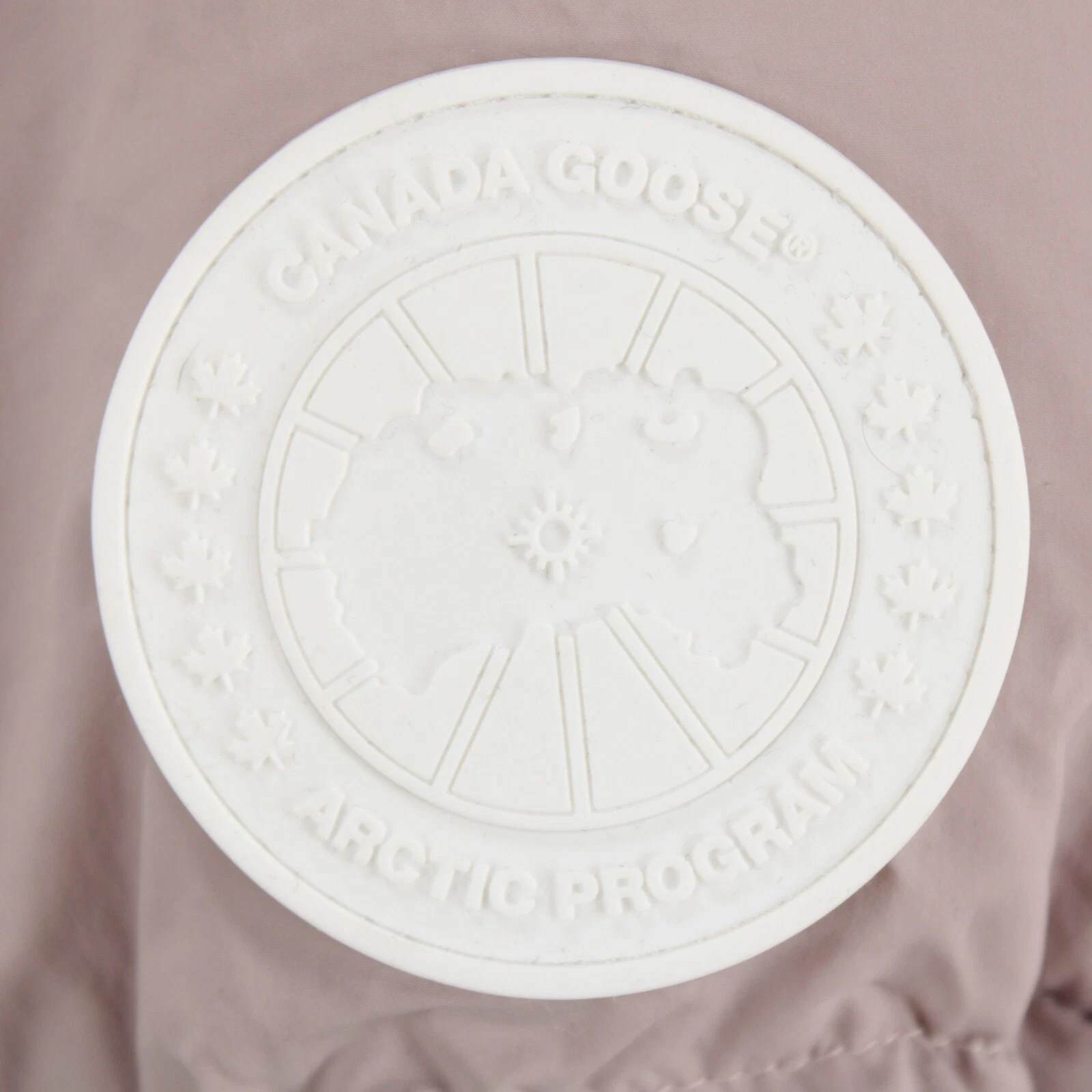 Canada Goose Giacca Parka Donna Giunzione Pastello Taglia XL in Rosa Lucente