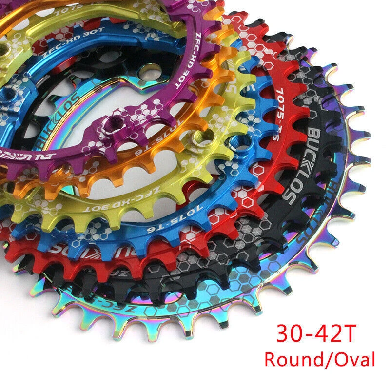 104BCD Bicycle Chainring 30-42T Narrow Wide Cycling Tooth MTB Fit Shimano/SRAM - Image 2 of 4