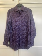 Bonobos Mens Sz 16/35 Slim Fit Button Up Shirt Long Sleeve Multi Color