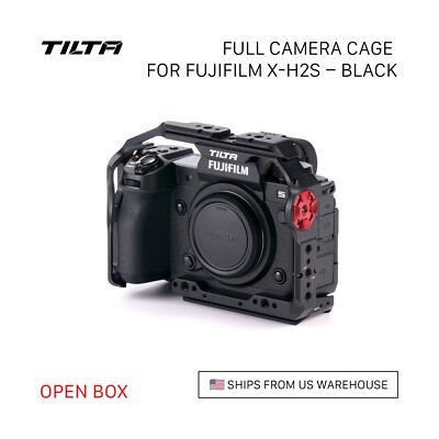 Tilta Full Camera Cage for Fujifilm X-H2S   Black (Open Box)