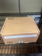 Axis Communications P3715-PLVE Dual Sensor IP Camera | 01970-001 | NEW OPEN BOX