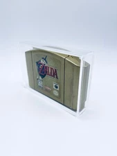 UV PROTECTED Magnetic Locking Nintendo 64 N64 Video Game Cartridge Acrylic Case