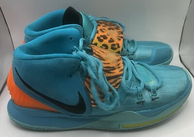 kyrie 6 blue orange