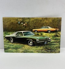 1973 Buick Century 350 Colonnade Hardtop Sedan And Coupe Postcard Unused Vintage
