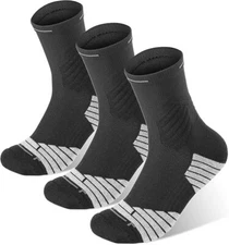 Sport Socks Trekking Socks Hiking Socks Functional Socks - Terry Sole Black