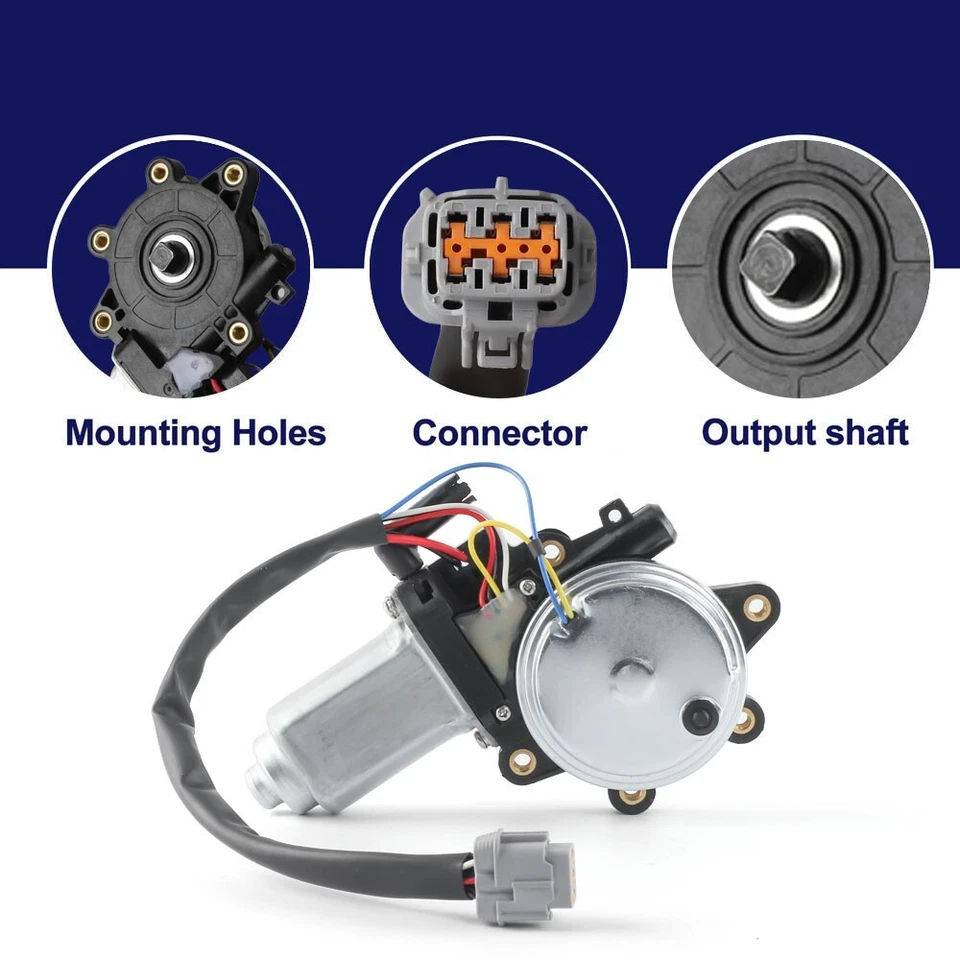 Window Lift Motor For 2002-2006 Infiniti Q45 Rear Left 82731-AR000 & 82731-AR001 - Изображение 2 из 4