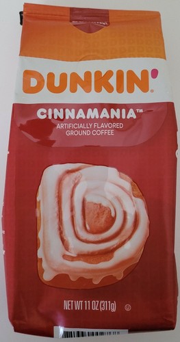 NEW Dunkin' Donuts Cinnamania Cinnamon 