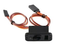 RC Heavy Duty On Off Receiver Switch with LED Extra Charge Port Connector