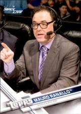 Mauro Ranallo 2017 Topps WWE Card #51