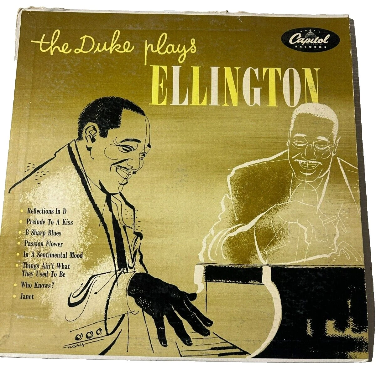 Duke Ellington Blues 78 RPM Vinyl Records