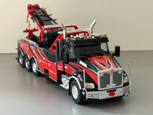 IXO 1:43 SCALE KENWORTH T880 WRECKER BLACK AND RED TTR032 - Picture 4 of 6