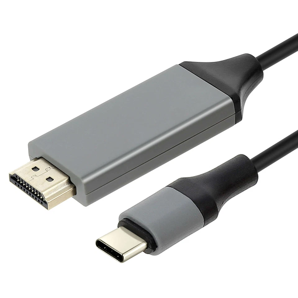 Cable Usb-C 4K HDMI HDTV Ultra HD 2m wiwu - Black - Image 2 of 4