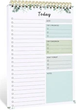 To Do List Notebook for Work with 52 Sheets