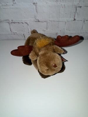 E.S.C International Toys Elch ca.22cm liegend Stofftier Kuscheltier