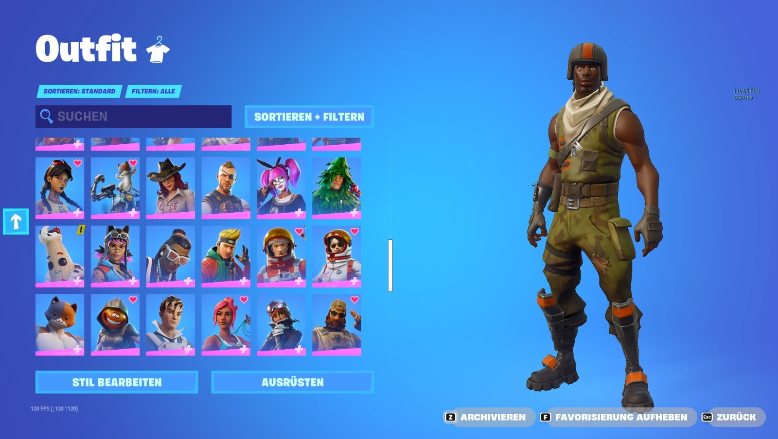 FN OG Acc Almost All Rare OG Skins BESCHREIBUNG LESEN READ DESC