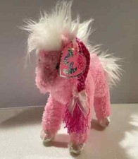Ty Pinkys Beanie Baby MINUET the Pink Horse - RARE -RETIRED