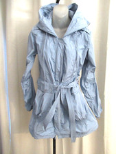 Marithe Francois Girbaud Blue "parkin Sister" H. Bleauzo Jacket Parka Medium