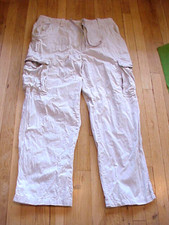 VTG 90s Y2K Aeropostale baggy Skater wide leg cargo pant Large/L A87 Lightweight