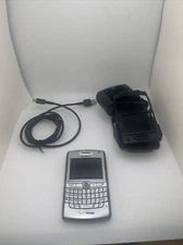 BlackBerry 8830  - Silver ( Verizon ) Smartphone-Reset With Charger And Otterbox