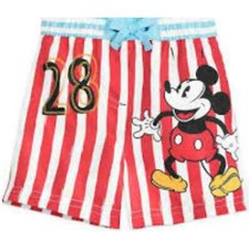 NWT Disney Store Mickey Mouse Swimming Trunks Boys UPF 50 SEE LIST FOR SIZES