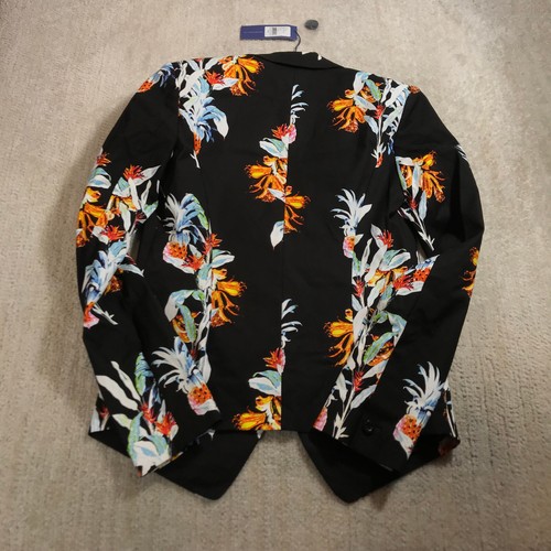 New Rebecca Minkoff Blazer Womens 0 Sports Coat Floral Colorful Boho Jacket - Picture 7 of 12