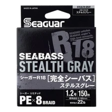 [KUREHA] Seaguar R18 SEABASS STEALTH GRAY Fishing Line KU-21