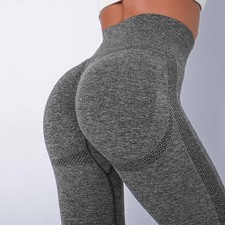 Women Push Up Yoga Pants High Waist Running Leggings Sports Fitness Gym Workout