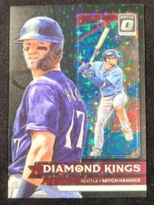 Mitch Haniger 2022 Panini Optic BLACK STARS PRIZM #/149 DIAMOND KINGS SP Insert