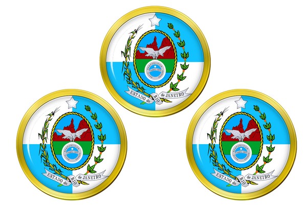 Rio De Janeiro Staat (Brasilien) Golfball-Marker-image