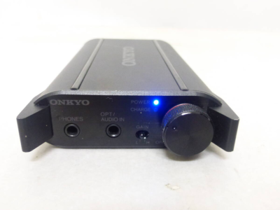 ONKYO Portable Headphone Amplifier DAC-HA200 Black USB-DAC Tested