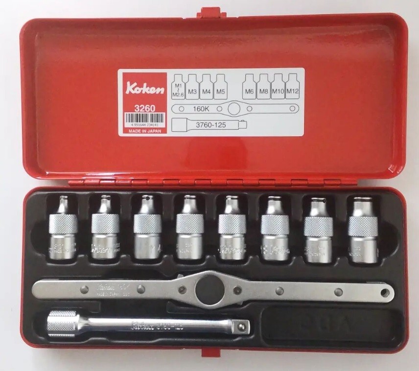 KOKEN TAP HOLDER SET (M1 M12) 3260 MADE IN JAPAN eBay