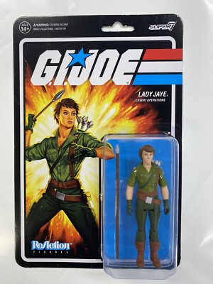 G.I. Joe Super7 ReAction Action Figures Wave 2 Covert Operations Lady Jaye