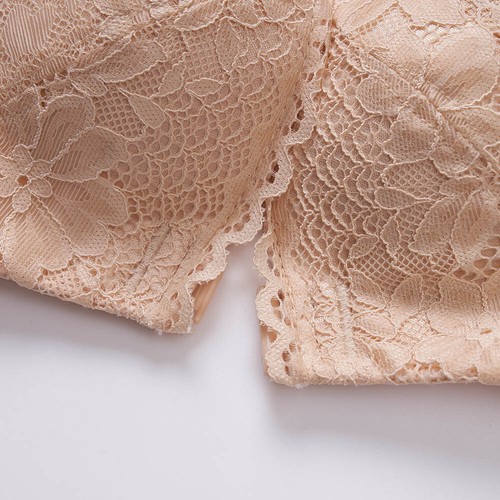 Damen BH ohne Bügel Frontöffnung Büstenhalter Unterwäsche Raffung Sexy Dessous Top - Bild 26 von 41